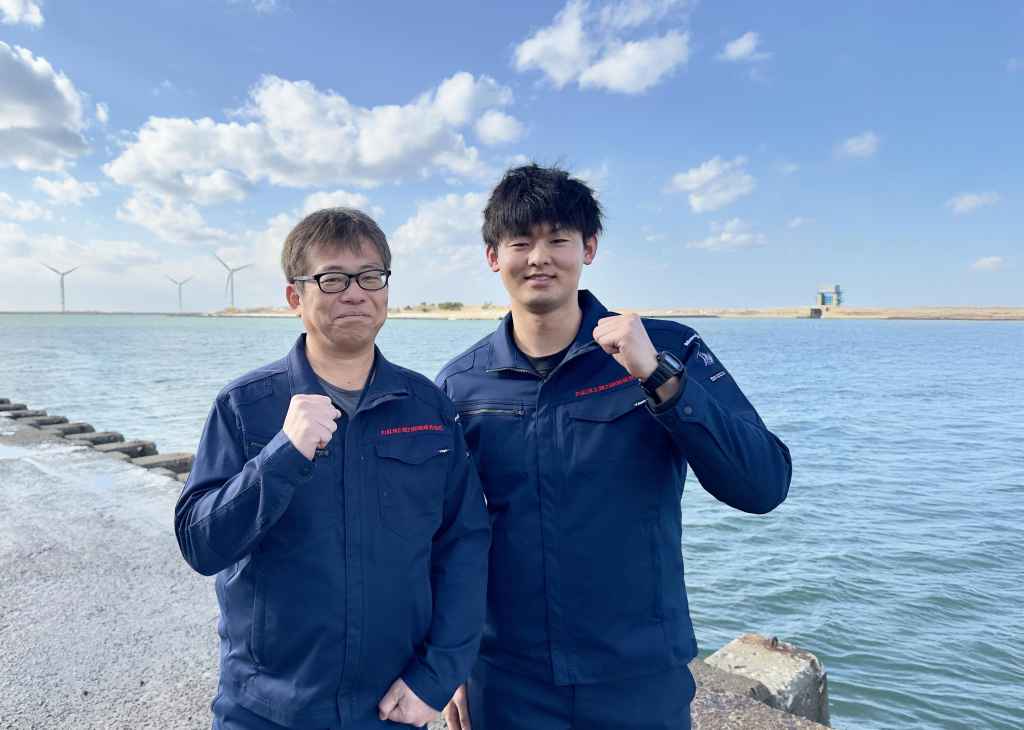 洋上風力発電の最前線で新しい時代を切り開く心意気 – 社員インタビュー
